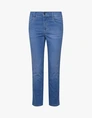 Angels Jeans Cici Crop Slit Stretch