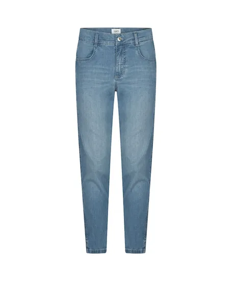 Angels Jeans Cici Crop Slit Stretch