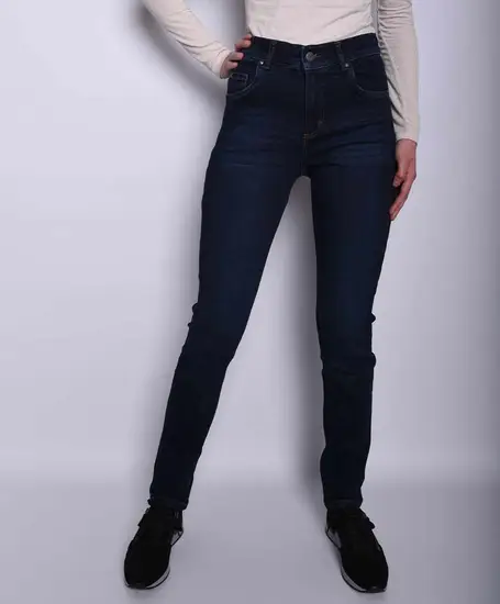 Angels Jeans Skinny Donkerblauw L30