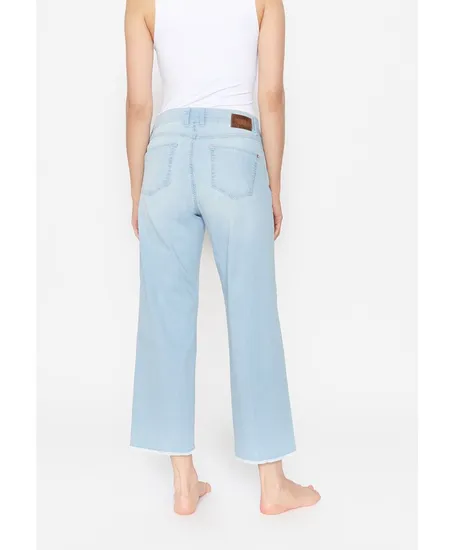 Angels Jeans Wide Leg Linn Fringe