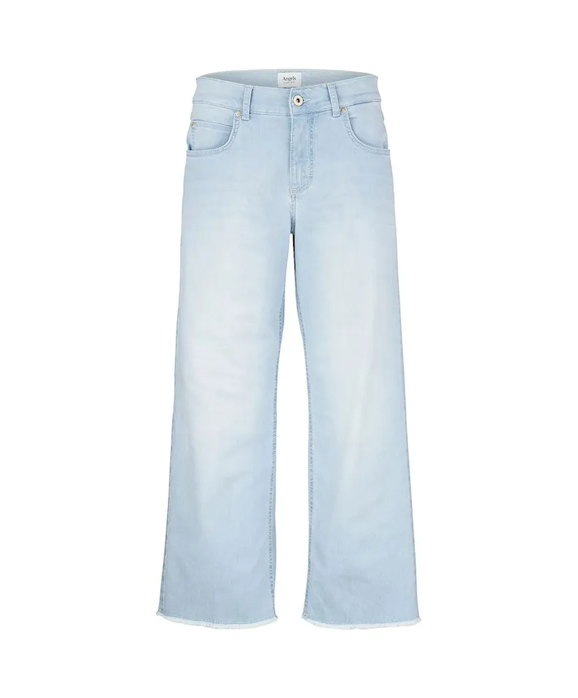 Angels Jeans Wide Leg Linn Fringe