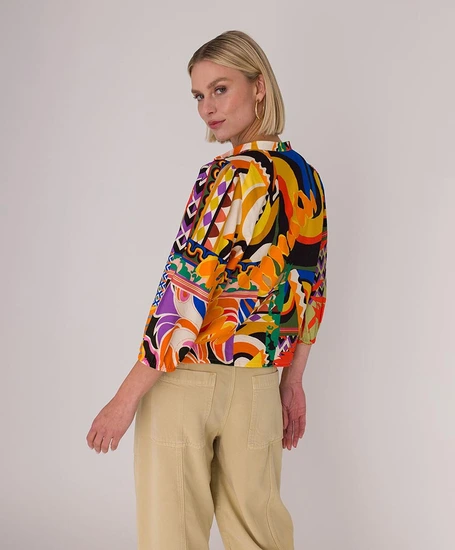 Anna Blouse Allover Print