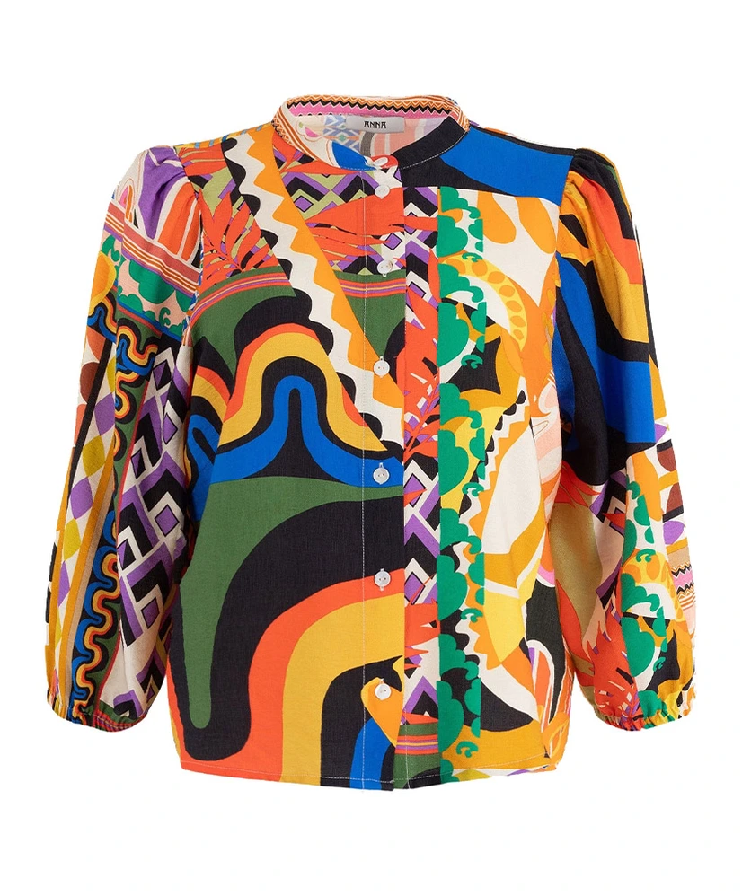 Anna Blouse Allover Print