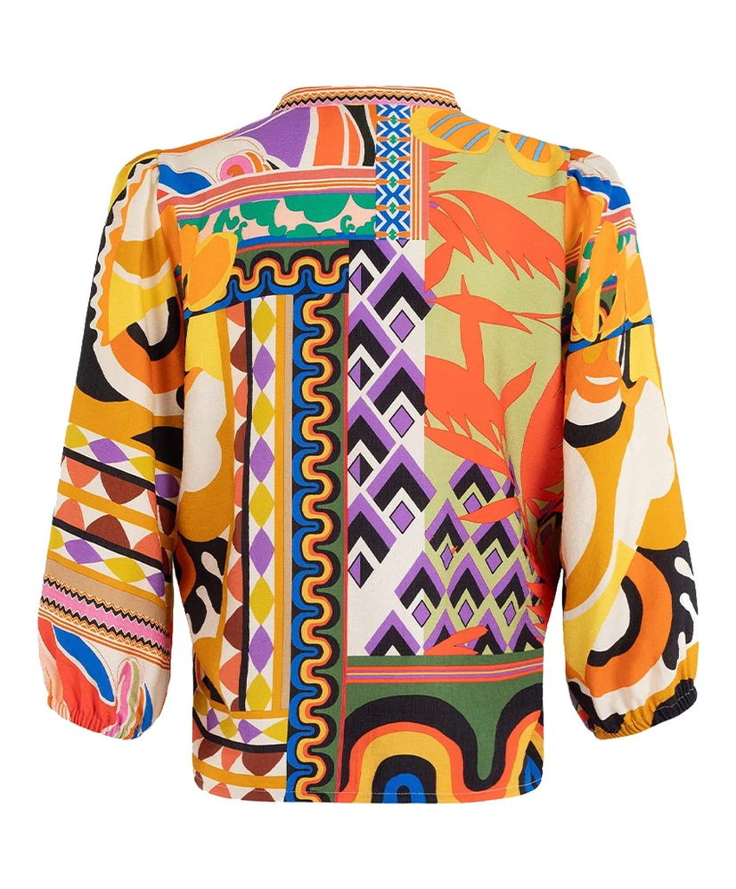 Anna Blouse Allover Print