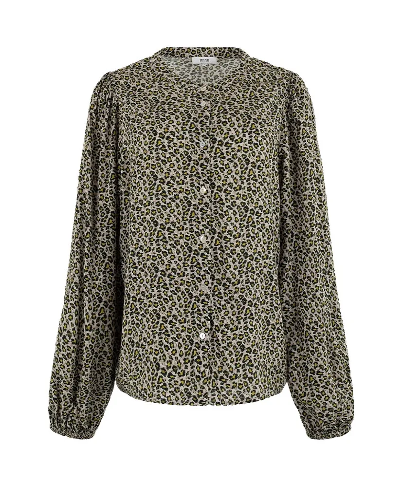 Anna Blouse Animal Print