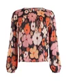 Anna Blouse Bloemen Print
