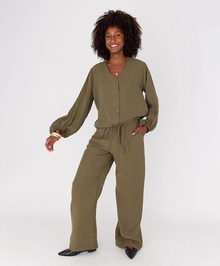 Anna Blouse Effen