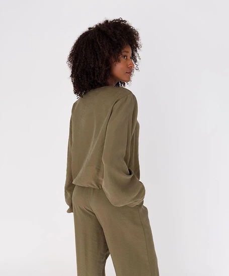 Anna Blouse Effen