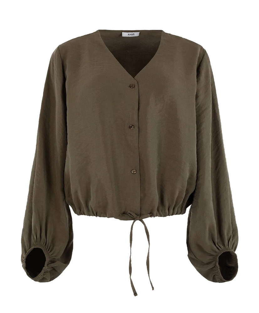 Anna Blouse Effen