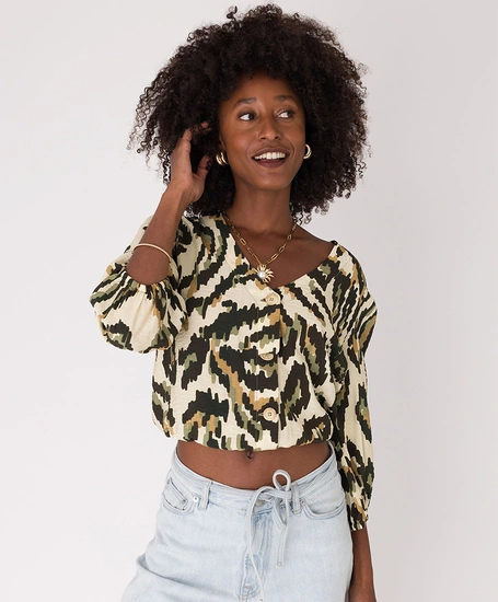 Anna Blouse Print
