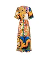 Anna Maxi Jurk Allover Print
