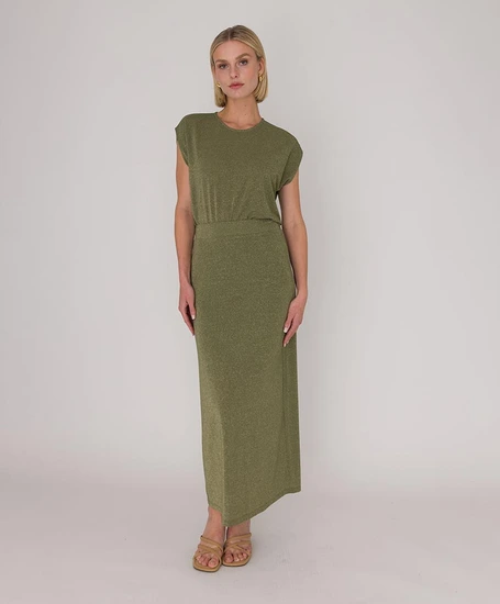 Anna Midi Rok Lurex