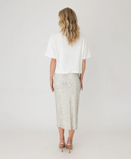Anna Midi Rok Pailletten
