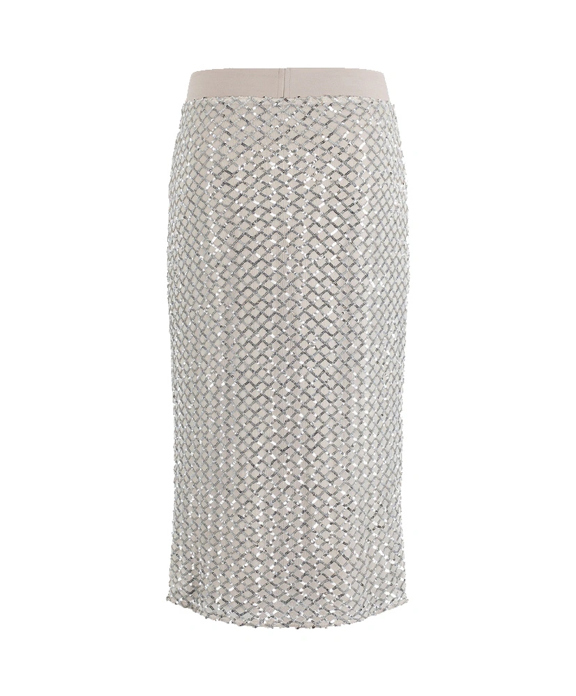 Anna Midi Rok Pailletten