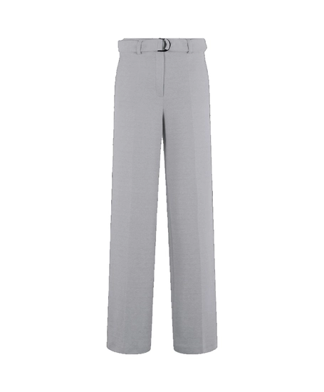 Anna Pantalon Effen Wide Leg
