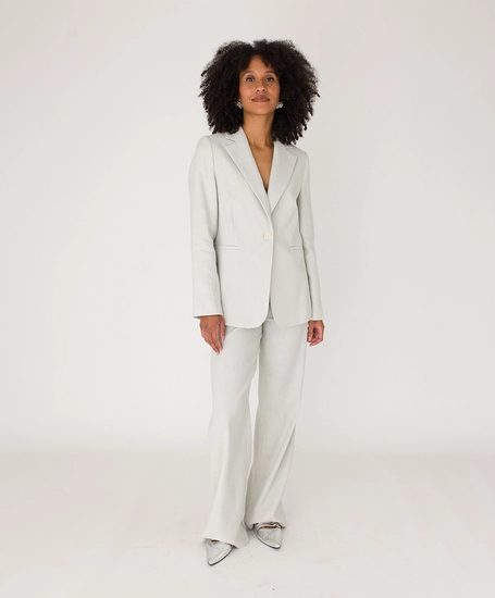 Anna Pantalon Straight Effen