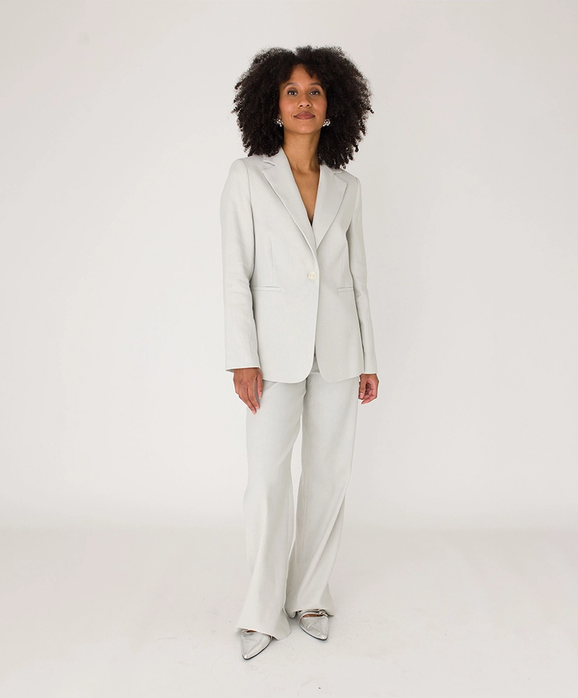 Anna Pantalon Straight Effen