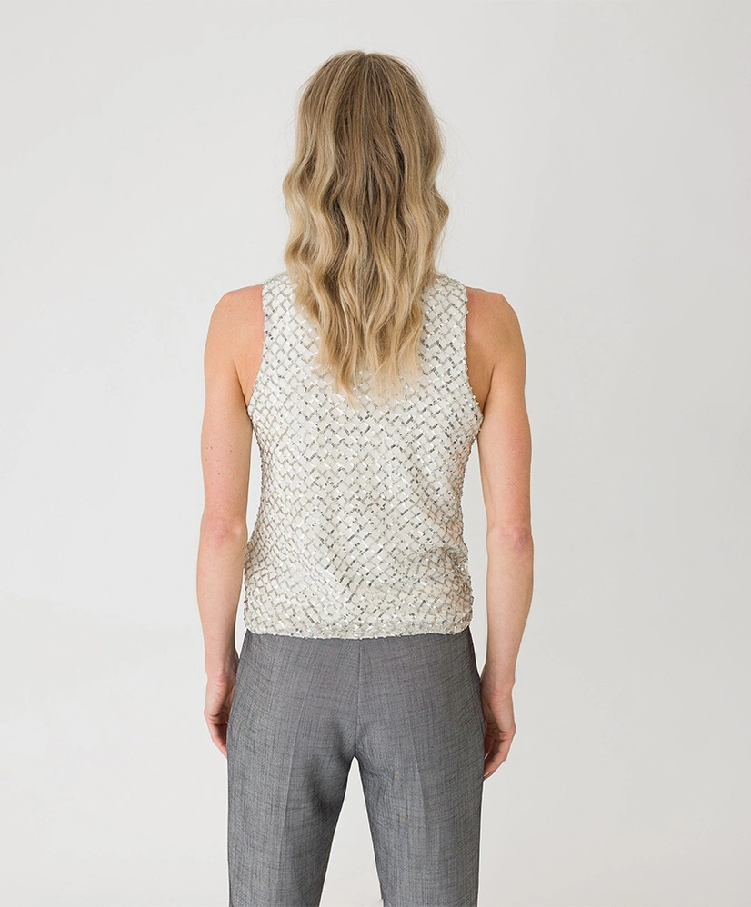 Anna Top Pailetten