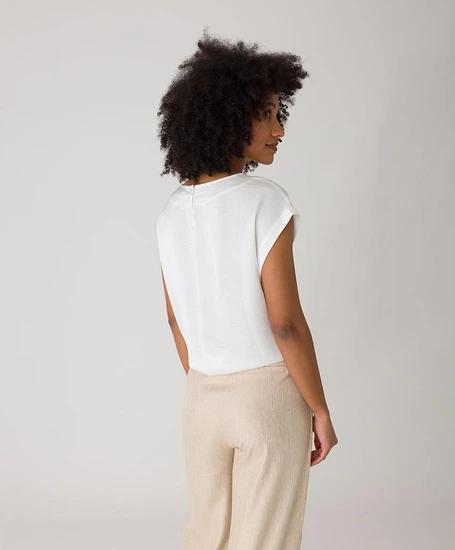 Anna Top Satijn Look