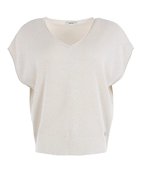 Anna Top V-Hals Glitter