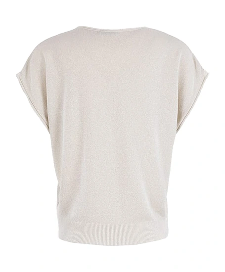 Anna Top V-Hals Glitter