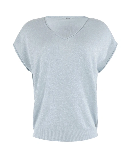 Anna Top V-Hals Glitter