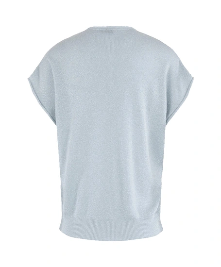 Anna Top V-Hals Glitter
