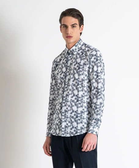 Antony Morato Overhemd Napoli Slim Fit