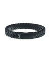 AZE Jewels Iron Jack Black-On-Black Armband Az-Bl0