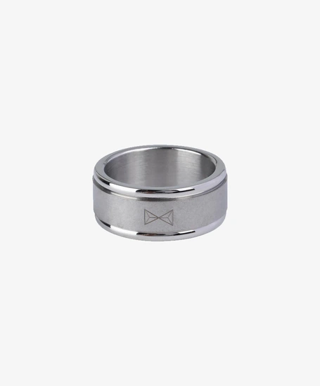 AZE Jewels Ring Sphere Inox Ferro