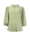 B Femme The Label Blouse Mayliera Flower Ajour