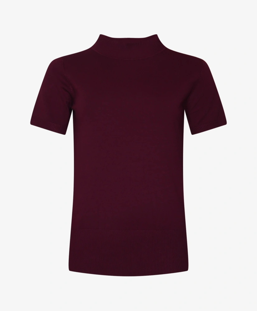 B Femme the Label Mock Neck Trui Mayra