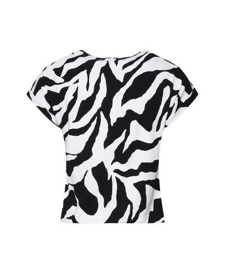 B Femme The Label T-shirt Brisia Zebra Print