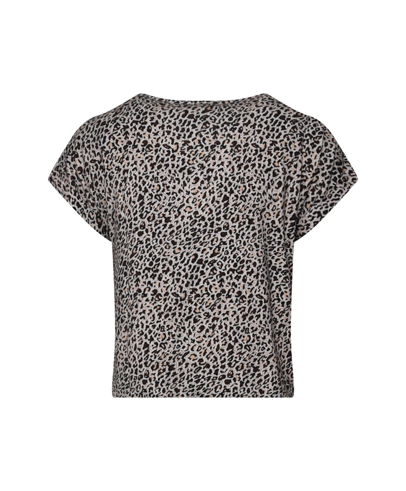 B Femme The Label T-shirt Noxan Leopard