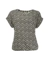B Femme The Label Top Nox Zigzag