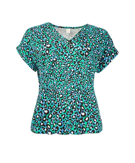 B Femme The Label Top Noxan Leopard