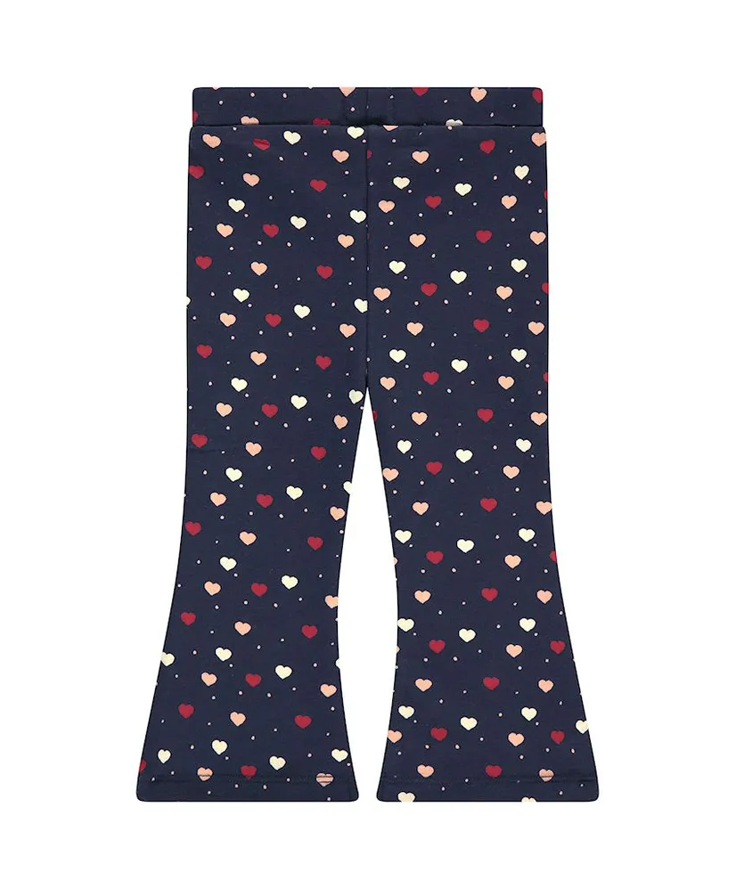 Babyface Flared Broek Hartjes