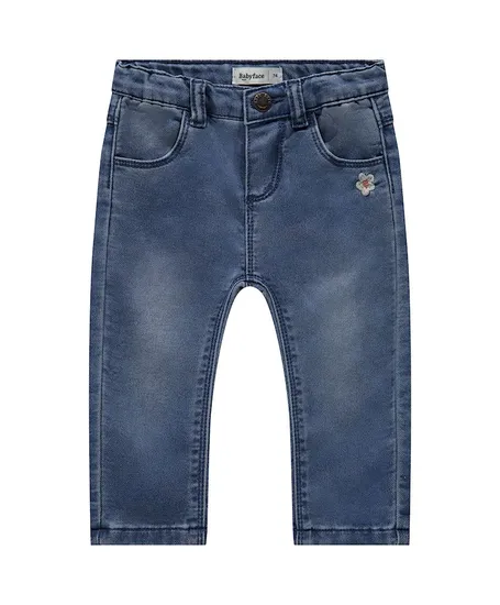 Babyface Jeans Slim Fit Bloem Embroidery