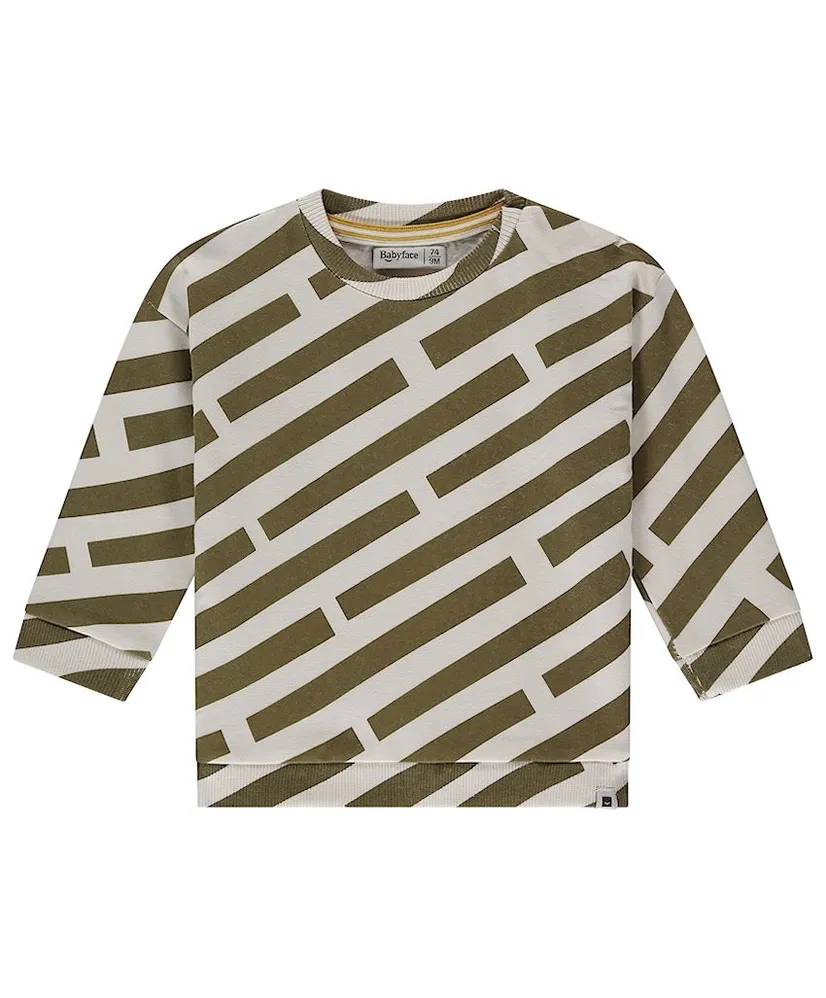 Babyface Sweatshirt Allover Print