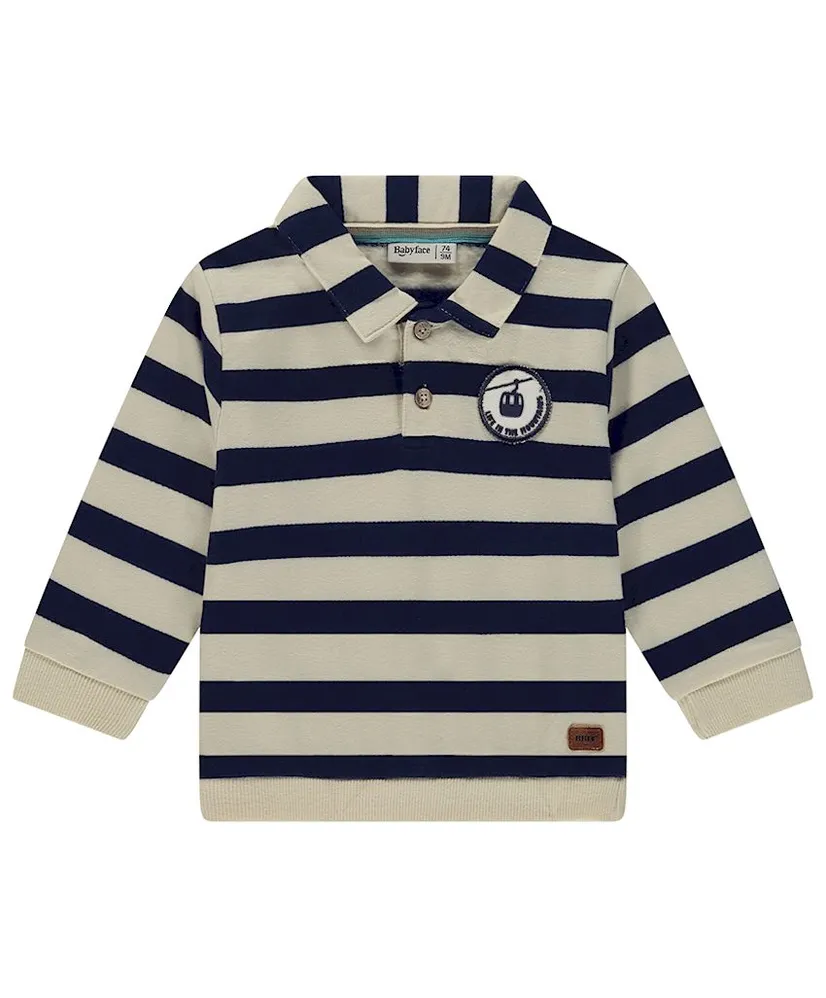 Babyface Sweatshirt Polo Gestreept