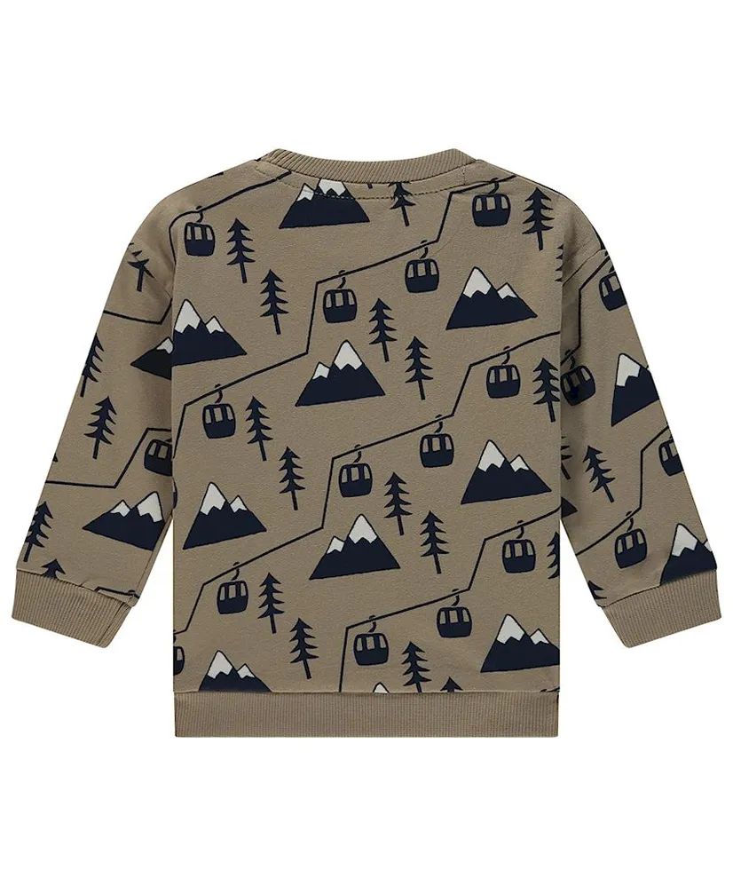 Babyface Sweatshirt Ski Print