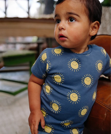 Babyface T-shirt Allover Sun Print