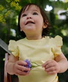 Babyface T-shirt Bloem Ruffle