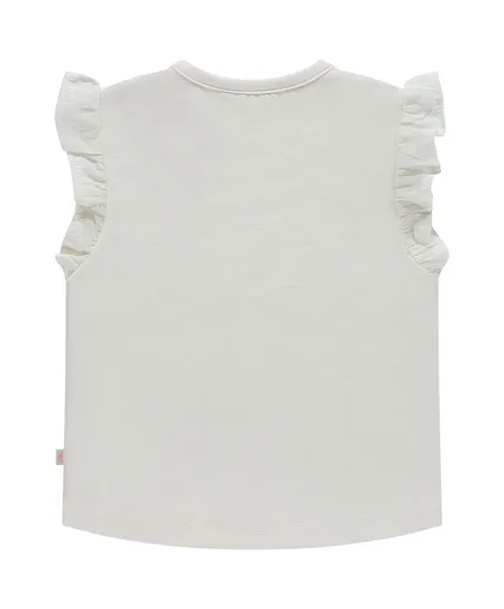 Babyface T-shirt Bloem Ruffle