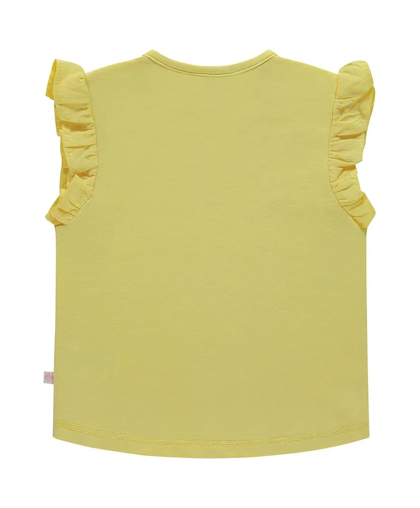 Babyface T-shirt Bloem Ruffle