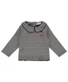 Babyface T-shirt Gestreept Kraag