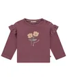 Babyface T-shirt Ruches Bloem