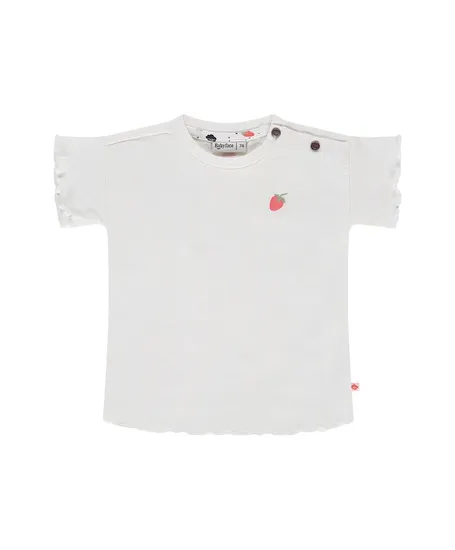Babyface T-shirt Strawberry Borstprint