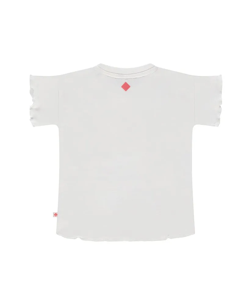 Babyface T-shirt Strawberry Borstprint