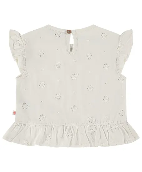 Babyface Top Embroidery Ruffle